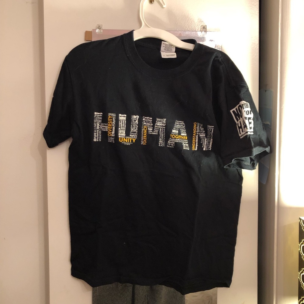 No place for hate -Human T-shirt